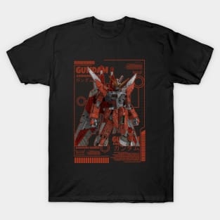 ZGMF-X09A Justice Gundam T-Shirt